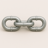 Цепь круглозвенная с буртиком Б2-2х22