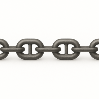 Цепь круглозвенная с распорками А2-2,5-36х144