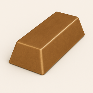 Чушка бронзовая БрА10Ж3Мц2 ГОСТ 614-97 в наличии в Ростове-на-Дону