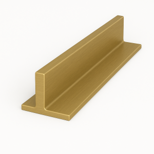 Латунный профиль Т-образный 13 мм Л63 в наличии в Ростове-на-Дону