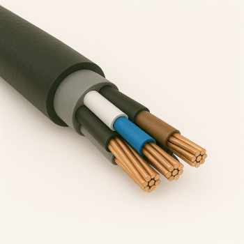 Кабель контрольный медный КВВГЭнг(А)-LS 4х1,5 негорючий круглый в наличии в Ростове-на-Дону