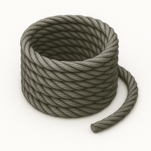 Канат тройной свивки ЛК-Р 78 мм ГОСТ 3089-80 в наличии в Ростове-на-Дону