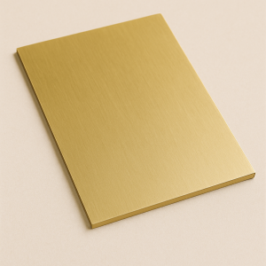 Латунный лист мягкий 1,2х600х1500 мм Л63 ГОСТ 2208-2007 в наличии в Ростове-на-Дону