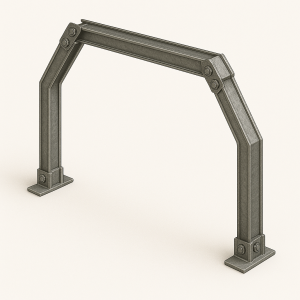 Трапециевидная податливая крепь 4 стойки КМП-Т4 СВП-33 в наличии в Ростове-на-Дону