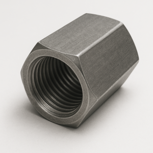 Гайка соединительная без покрытия 10Х11Н23Т3МР М8 мм DIN 6334 в наличии в Ростове-на-Дону