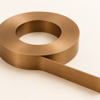 Бронзовая лента 0,03 мм БрБ2 ГОСТ 1789-2013