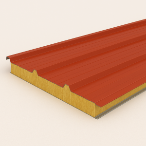 Кровельная сэндвич-панель МВ 100 мм RAL 9003 в наличии в Ростове-на-Дону