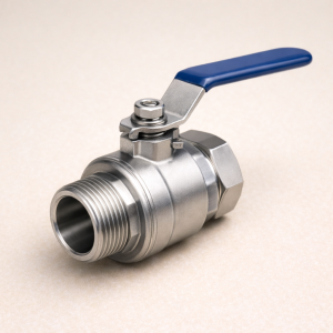 Кран шаровой из 3-х частей S-S AISI 316 2" в наличии в Ростове-на-Дону