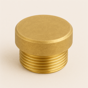 Заглушка латунная ДУ 40 ВР в наличии в Ростове-на-Дону