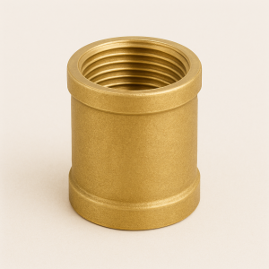 Муфта латунная прямая резьбовая 32 мм 1 1/4 ГОСТ 32590-2013 в наличии в Ростове-на-Дону