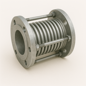 Компенсатор стальной осевой фланцевый ДУ 50 в наличии в Ростове-на-Дону