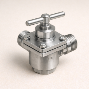 Кран пробковый 3-х ходовой ВР/ВР/ВР AISI 304 DN 1 1/2" в наличии в Ростове-на-Дону