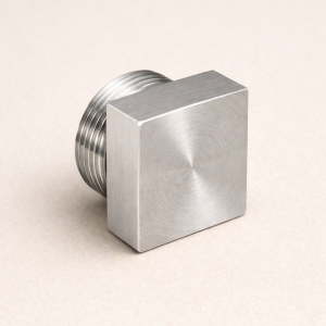 Заглушка квадратная AISI 304 2 1/2" НР в наличии в Ростове-на-Дону
