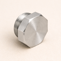 Заглушка под восьмигранник AISI 316 1 1/4" НР